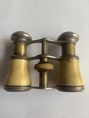 Ladies Vintage Opera Glasses with Ivorine Barrels - Early 20th Century VGC - Image 1 of 4