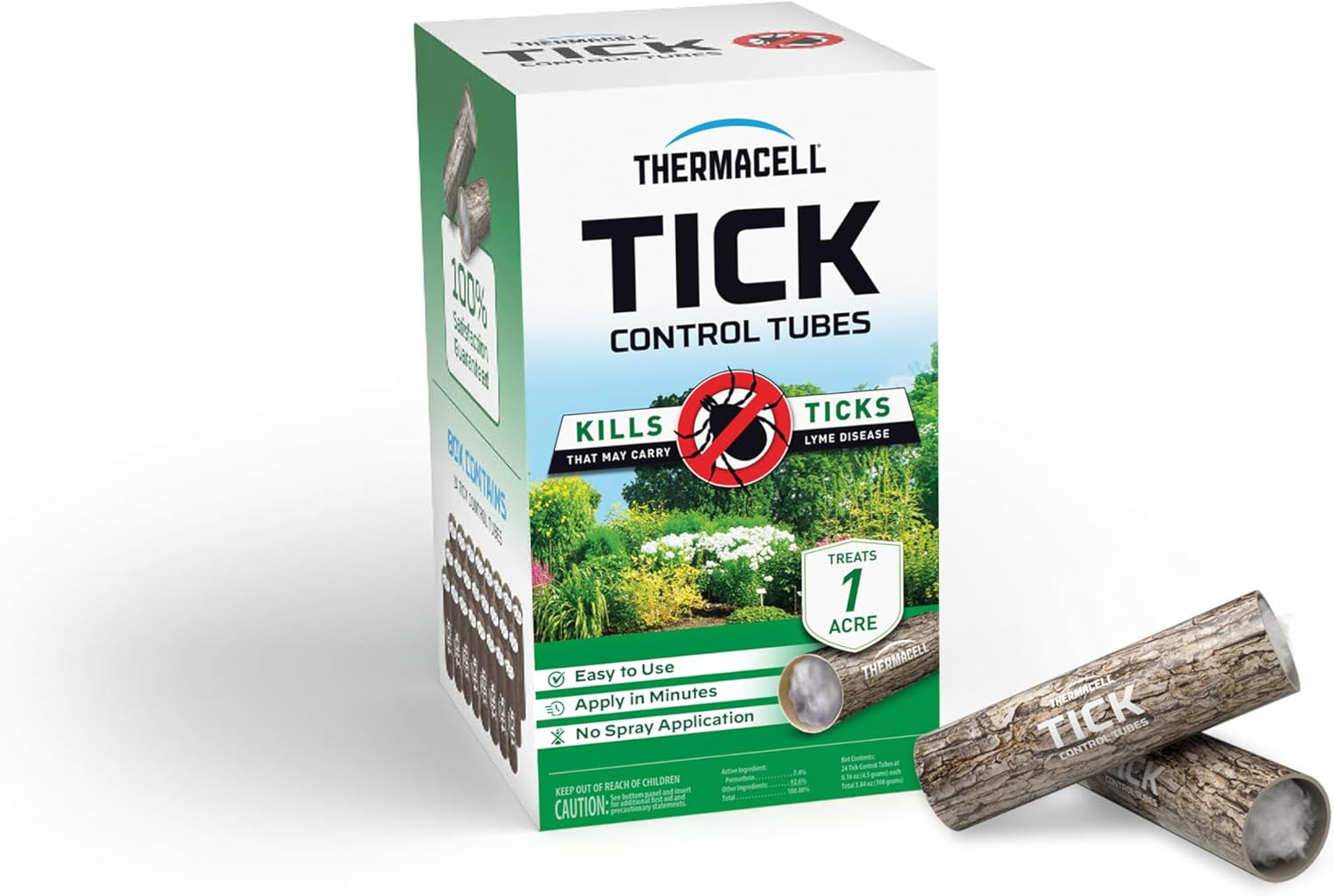 Tick Control Tubes for Yards; Protects 1/4 Acre from Ticks; 