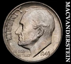 1946-D Roosevelt Dime- Silver- Choice Gem Brilliant Uncirculated Luster #J1639