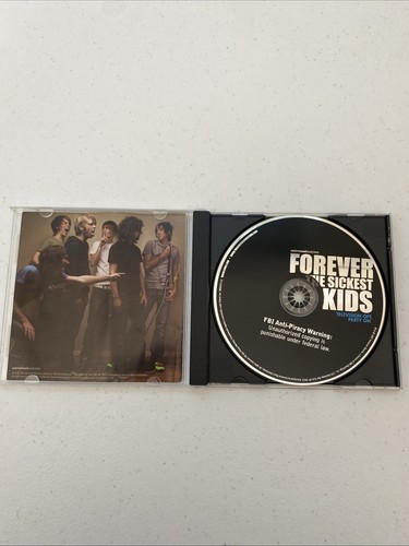 Forever The Sickest Kids Televison Off, Party On (CD, 2007) Tested and Works - Picture 4 of 5