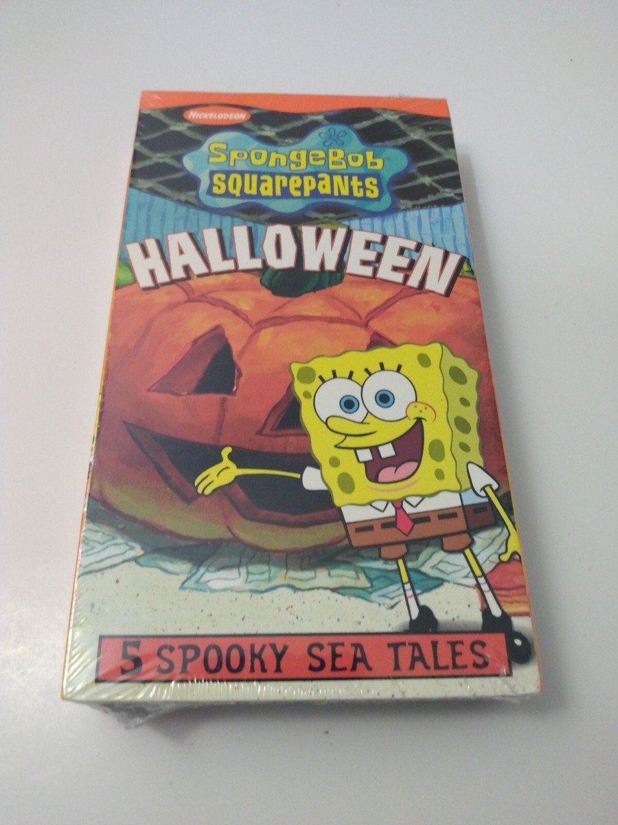 SpongeBob Squarepants Halloween VHS NEW FACTORY SEALED SpongeBob Squarepants Halloween VHS NEW FACTORY SEALED