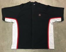 VNTG Nike Michael Jordan Jumpman Black Red Warm Up Snap Jacket Boys XL 18-20