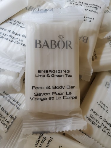 Menge (50) Babor Energetisierender Limettengrüner Tee 6 Gesicht Körper Riegel 1 Unze - Bild 2 von 3