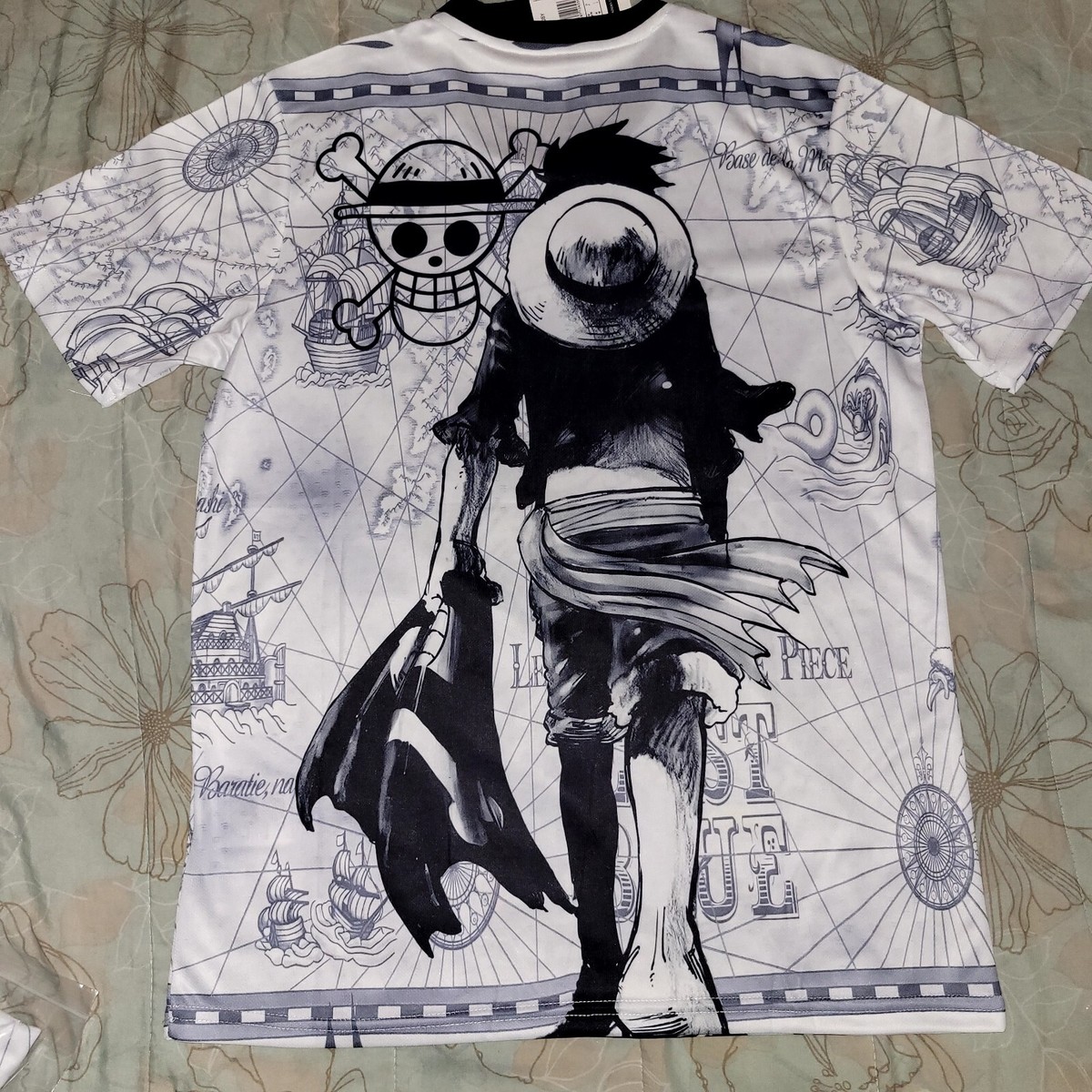 Japan Soccer Jersey Special One Piece Luffy Anime Concept