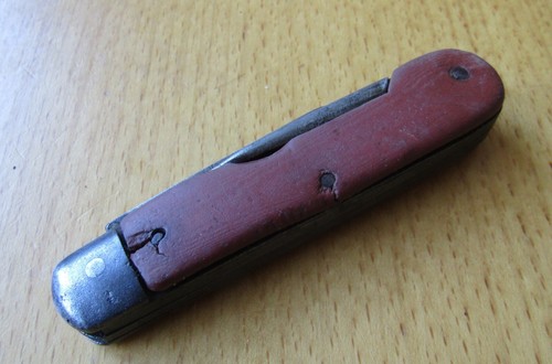Navaja de soldado suizo WENGER M 1908 con logotipo Wenger muy antiguo (h: Victorinox) - Imagen 9 de 10