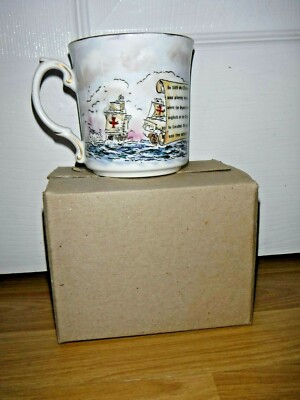Seltene Armada Ark Royal Tankard/Becher 1985 ~ Ltd Auflage von 500 ~ Neuwertig ~ VERPACKT