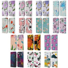 OFFICIAL HAROULITA DOODLES LEATHER BOOK CASE FOR APPLE iPOD TOUCH MP3