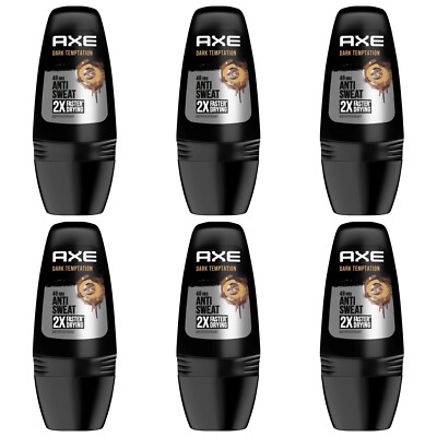 Axe Deodorant Roller Dark Temptation 6er Pack , 6x50ml, Unilever, OvP Neu