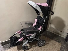 Leggero Reach 14 Pediatric Adaptive Folding Wheelchair Stroller w/recline extras