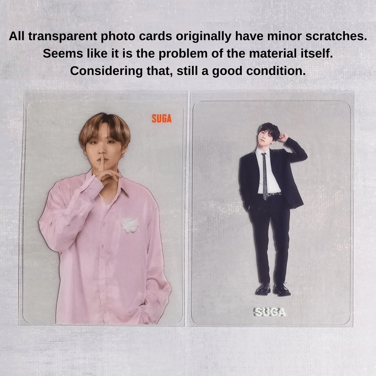 BTS Festa 2018 2020 Mood Light Official Photo Card - Suga