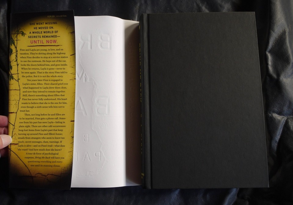 Bring Me Back A Novel by B. A. Paris (2018, Hardcover). 1st ED/1st