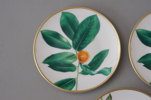Hermès Paris Passifolia Brotteller 3 Stück Ø 14cm UNBENUTZT - Bild 4 von 5