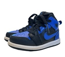 Nike Air Jordan Retro 1 Size 7C Mid Hyper Royal Blue TD 640735-077 Toddler