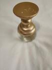 Crown Pedestal Gold Glitter Globe 3.5x8in — photo 4