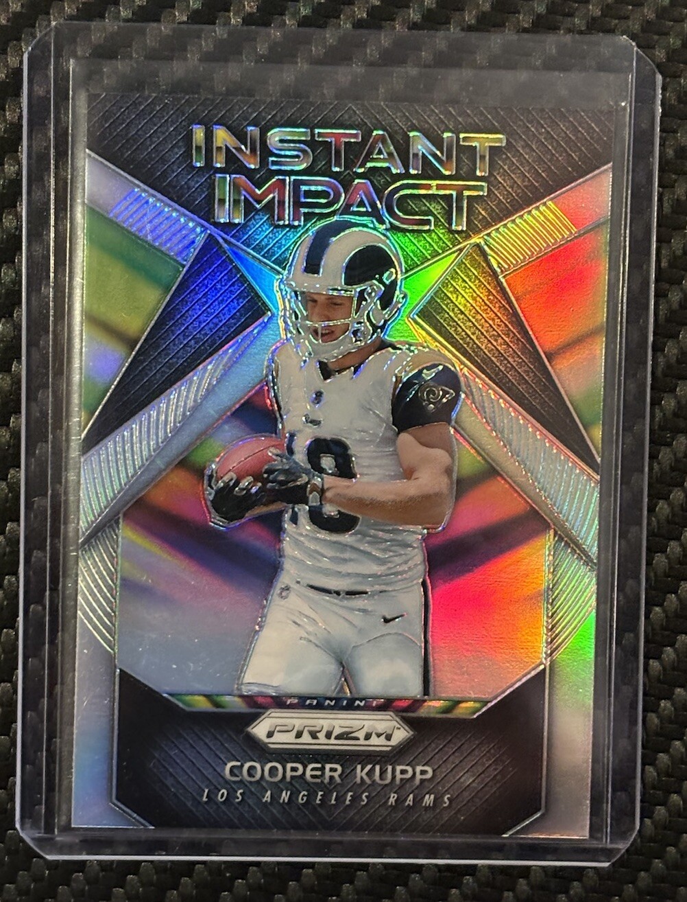 2017 Panini Prizm - Instant Impact Silver Prizm #18 Cooper Kupp 💥Rookie💥