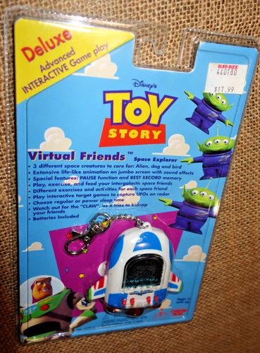 Disney TOY STORY Virtual Friend Space Explorer Electronic Handheld Game 1996 NEW
