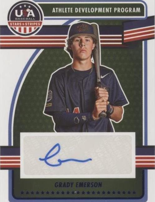 2023 Panini USA Baseball Stars & Stripes - USA Athlete Development ...
