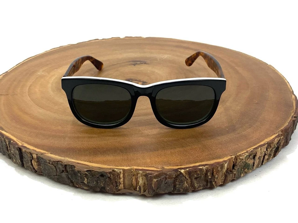 Han Kjøbenhavn солнцезащитные очки как есть WF/S 8114 черный белый коричневый датский 52 21 140 мм - Изображение 2 из 4