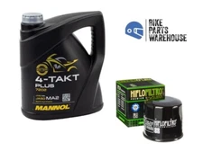 HONDA CBR600RR 2005-2006 Mannol MA2 10W40 Oil & Filter Service Kit