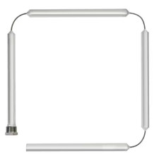 EASTMAN Water Heater Anode Rod Flexible 45 in Aluminum/Zinc Lead-Free Compliant