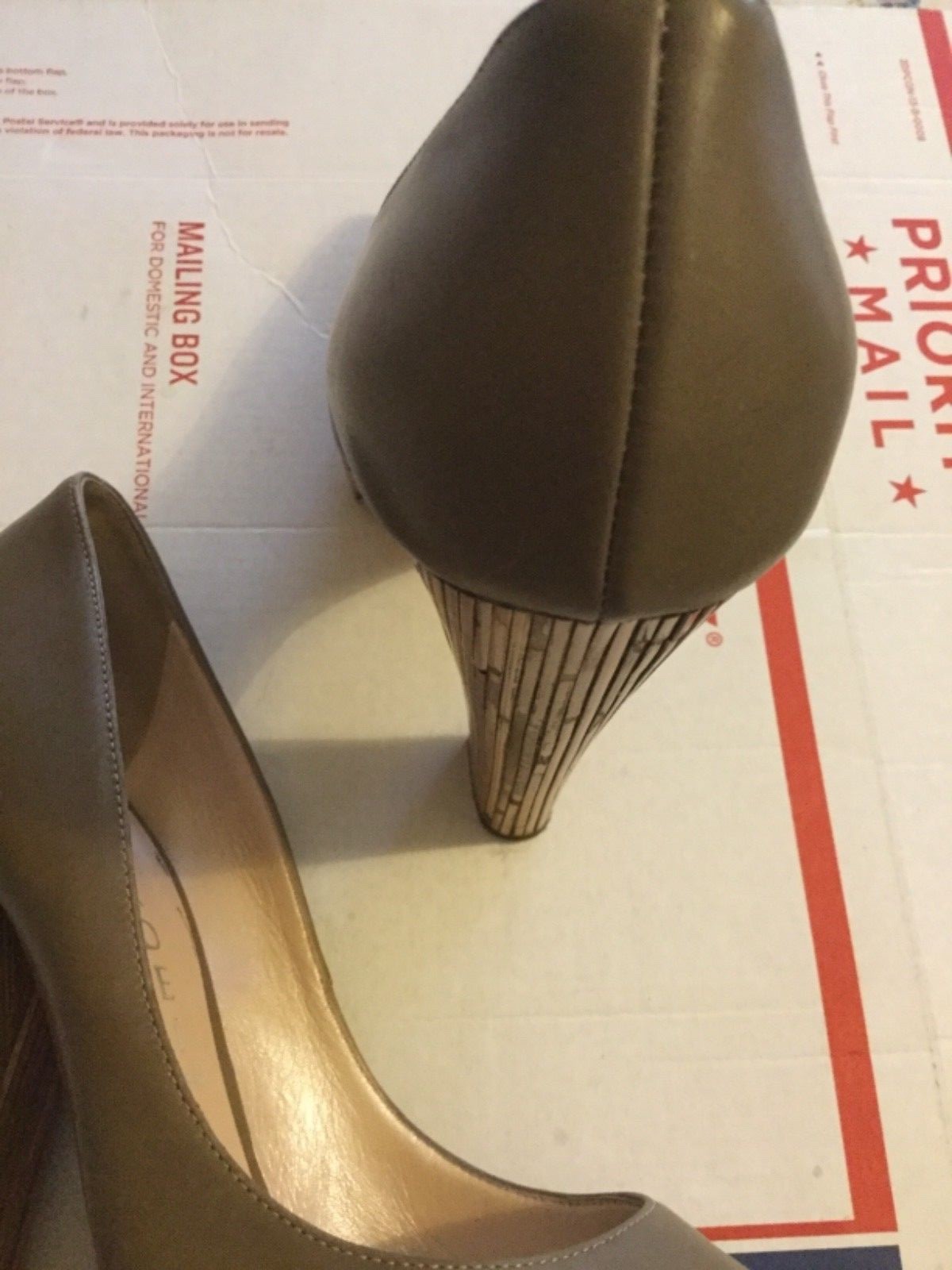 EXCELLENT CONDITION Casadei Open-Toe Platform Pum… - image 3