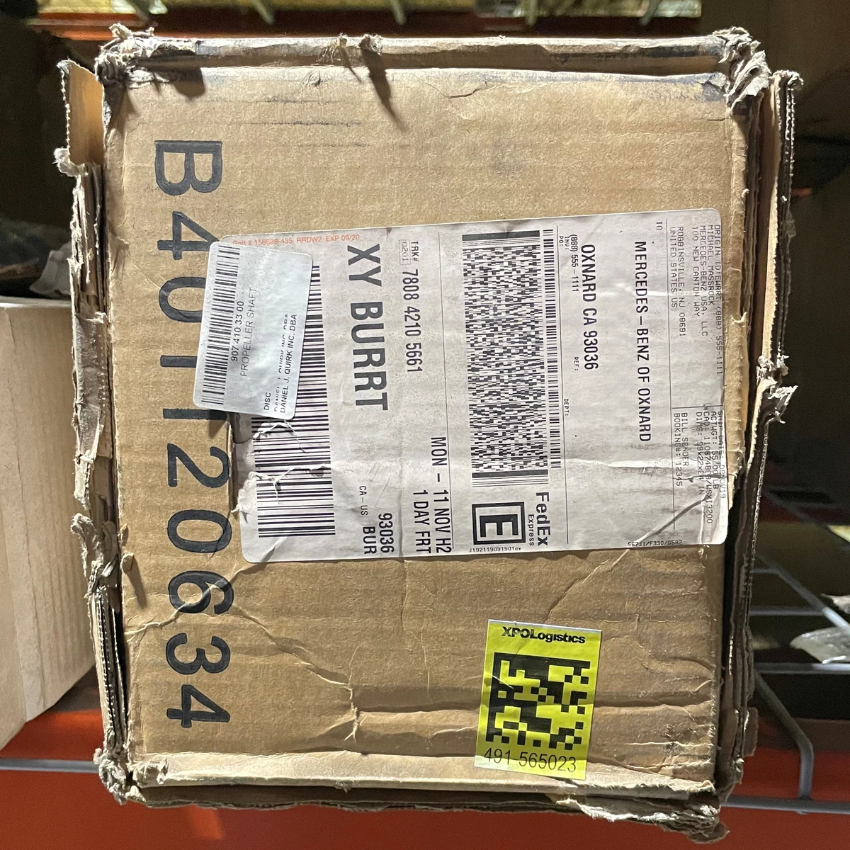 Genuine Mercedes-Benz Drive Shaft 9074103300 | eBay 