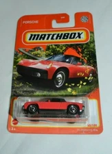 MATCHBOX 2021 MBX HIGHWAY # 45 - ' 71 PORSCHE 914 RED WITH BLACK TOP
