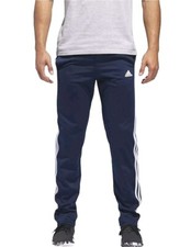 Adidas Essentials Men's Navy Blue 3S Open Hem Athletic Track Pants Size Small