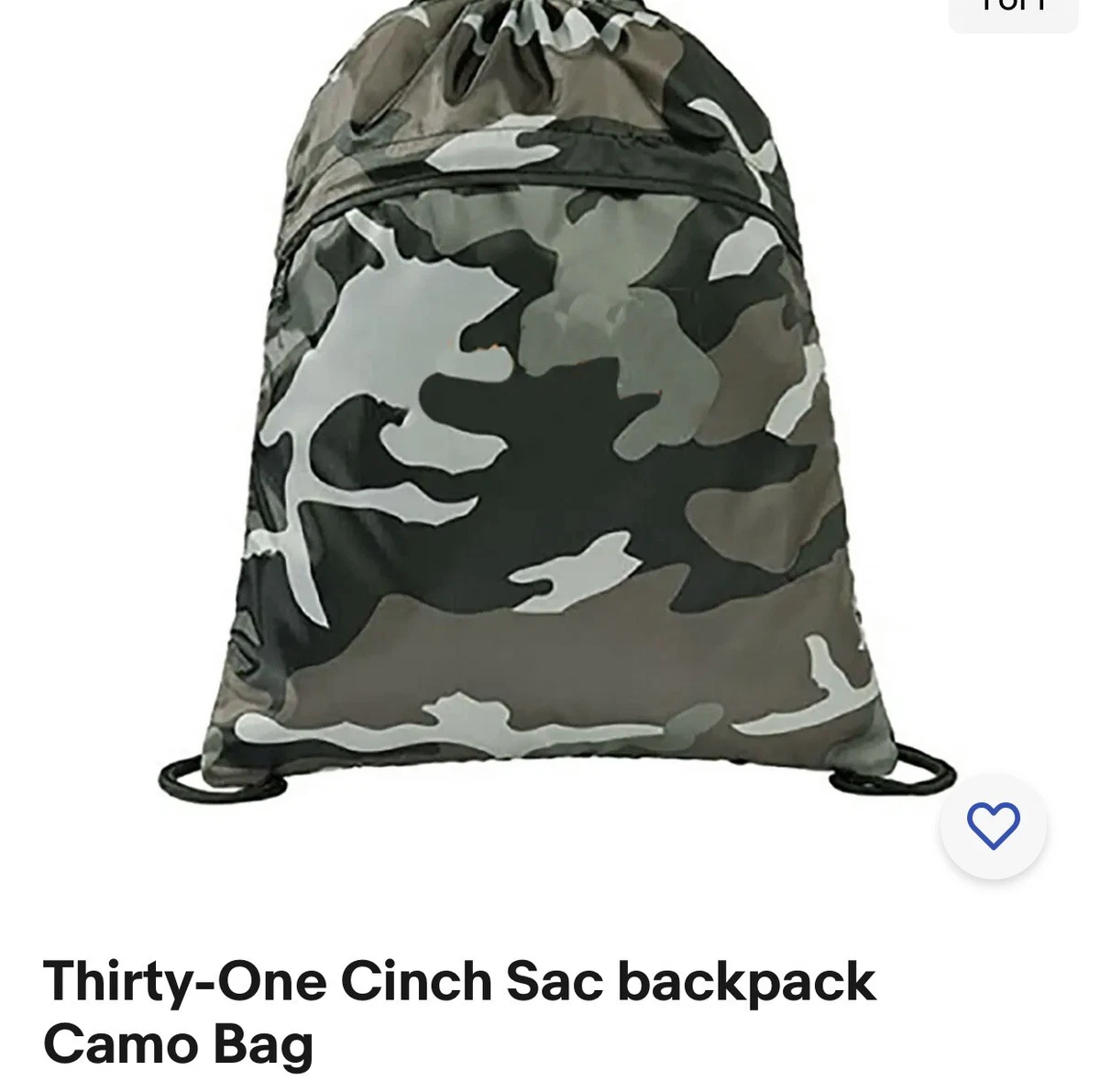 Cinch sac top thirty one