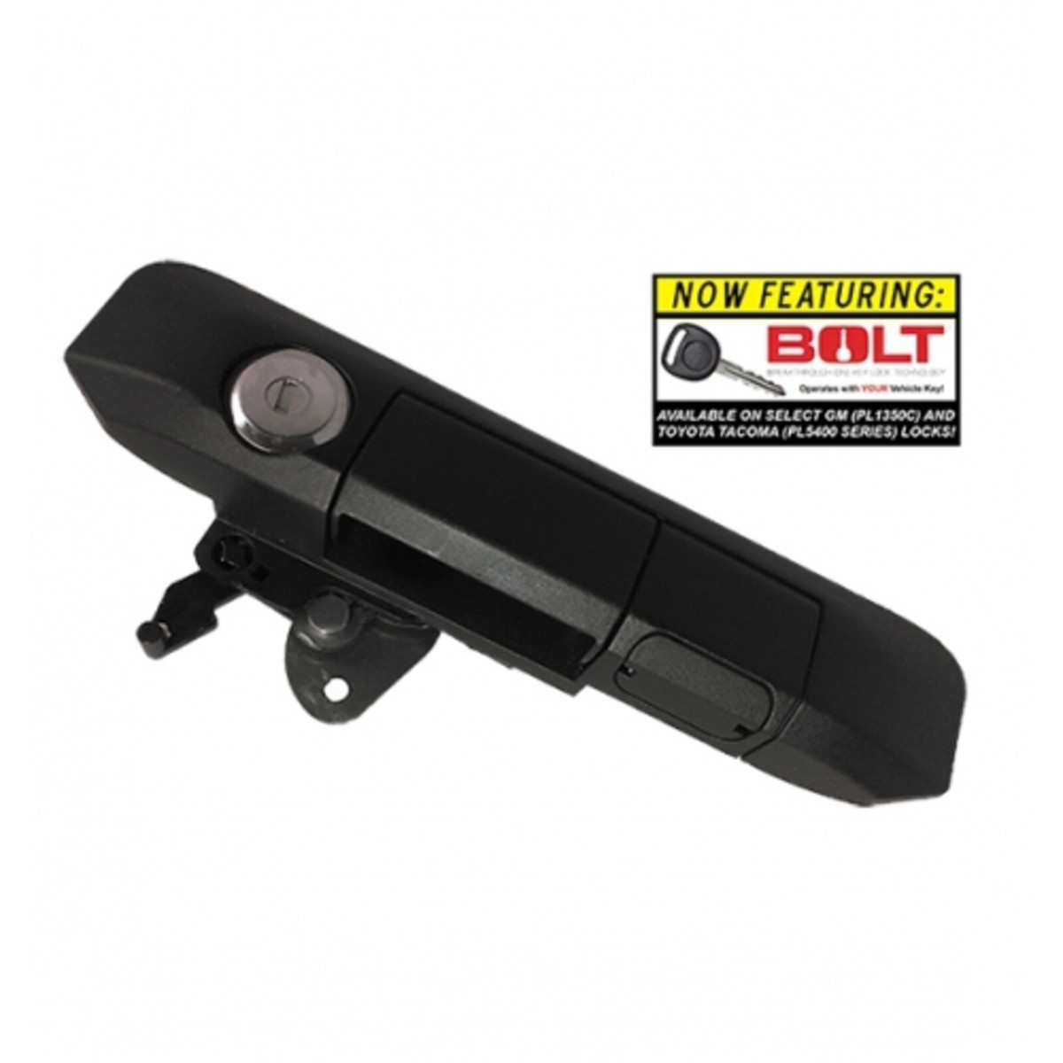 Pop & Lock PL5400 Black Manual Tailgate Codable Lock for 05-15