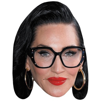 Michelle Visage (Glasses) Big Head. Larger than life mask.