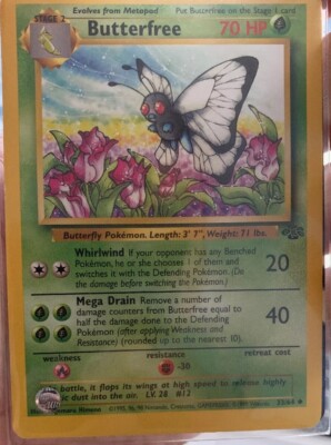 butterfree pokemon card value Butterfree - 3/147 - Rare - Reverse Holo, Board Games main image 0