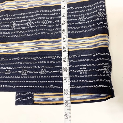 Adrianna Papell Womens Sleeveless Midi Dress 100% Silk Sz 14 Blue Yellow Striped - Picture 10 of 11