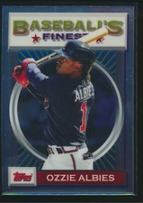 2020 Topps Baseball's Finest Flashbacks #43 Ozzie Albies Braves