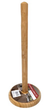 Küchenrollenhalter Küchenrolle Holz  stehend 32 cm Haushaltsrolle Halter  Bambus