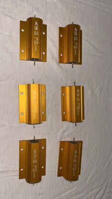 Lot of 6 TE Connectivity CGS HSC100 100R J 1831 RoHS