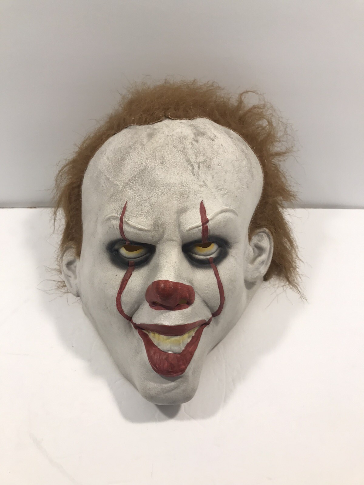 Pennywise Clown Mask Full Head Costume Movie Stephen … - Gem