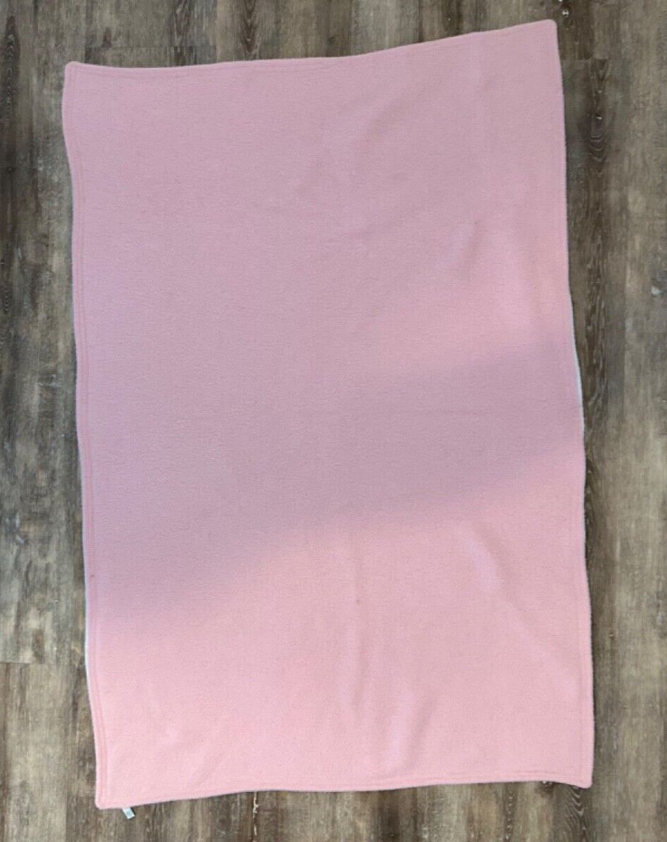 Turtle Fur Baby Blanket Pink Butterflies Reversible Made in USA Soft eBay