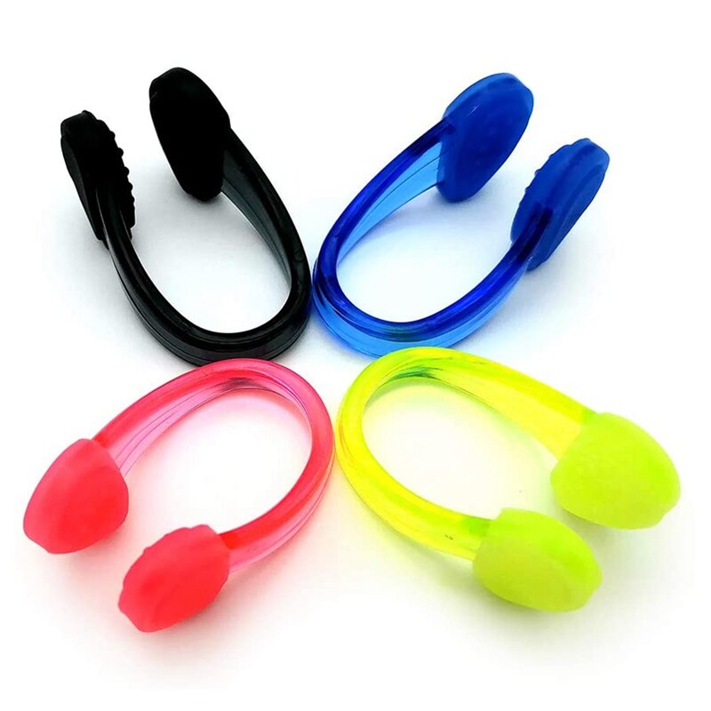Silicone Swimming Nose Clips Pool Nose Plugs for Adults Set of 4