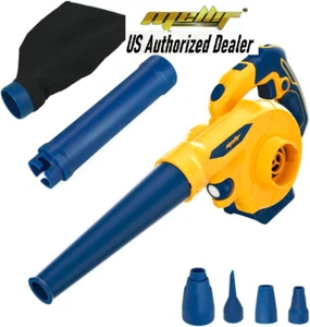 Mellif Leaf Blower Vacuum for Dewalt 20V  Battery No Battery Rotatable Brushless