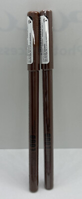 NEW 2X NYX Vegan Long wear Line Loud Lip Liner Pencil Total Baller Brown Full Sz