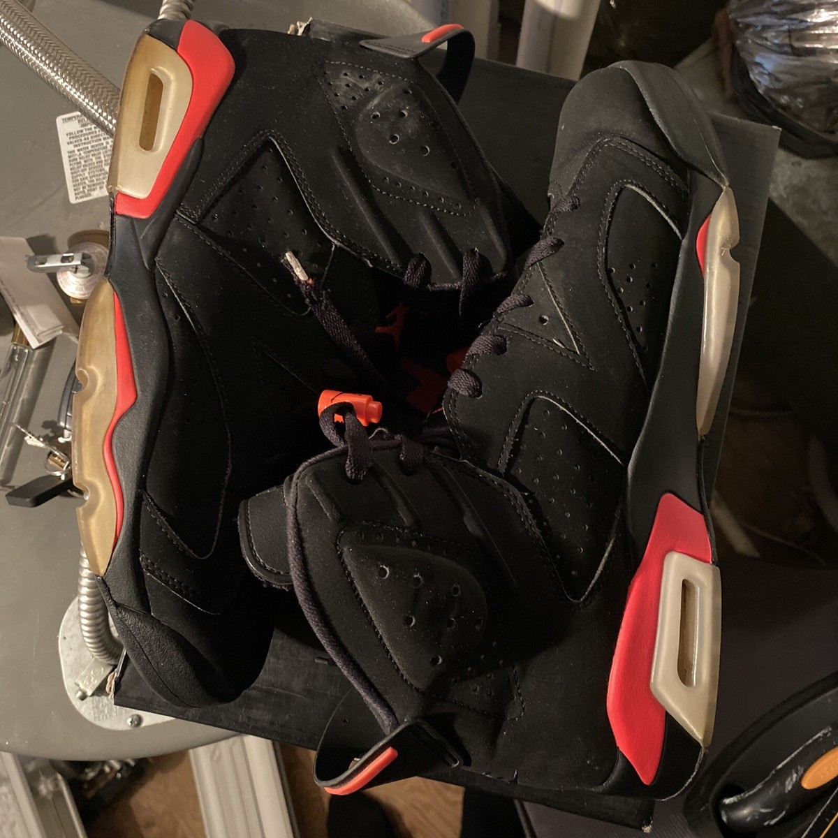 Size 10.5 - Jordan 6 Retro Mid Infrared 887223062653| eBay