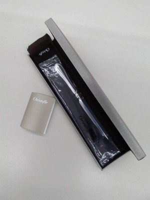 Christofle Paper Knife Silver plated L 7.7 in with Box & Case Unused France