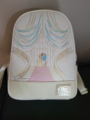 Loungefly Disney Beauty and the Beast Ballroom Sketch Mini Backpack NWT