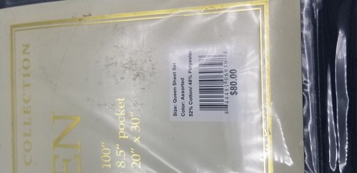 Fairfield Square Collection 6 Piece Sheet Set Queen NEW - Picture 6 of 6