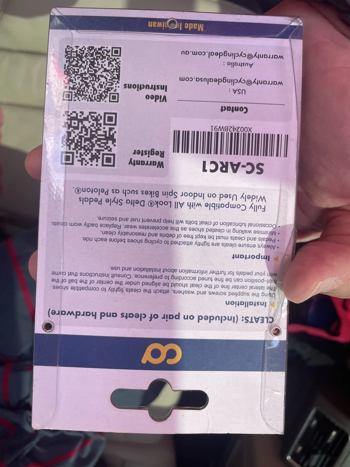 Botines de bicicleta de carretera LOOK Delta - rojo flotador de 9° grados - nuevos Foto 4 de 4