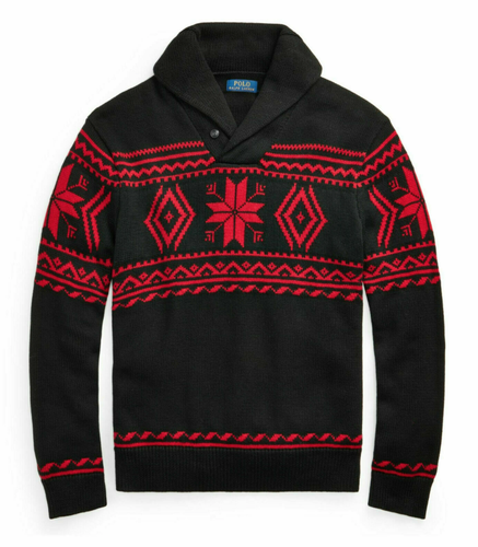 POLO RALPH LAUREN Big \u0026 Tall Black Red 