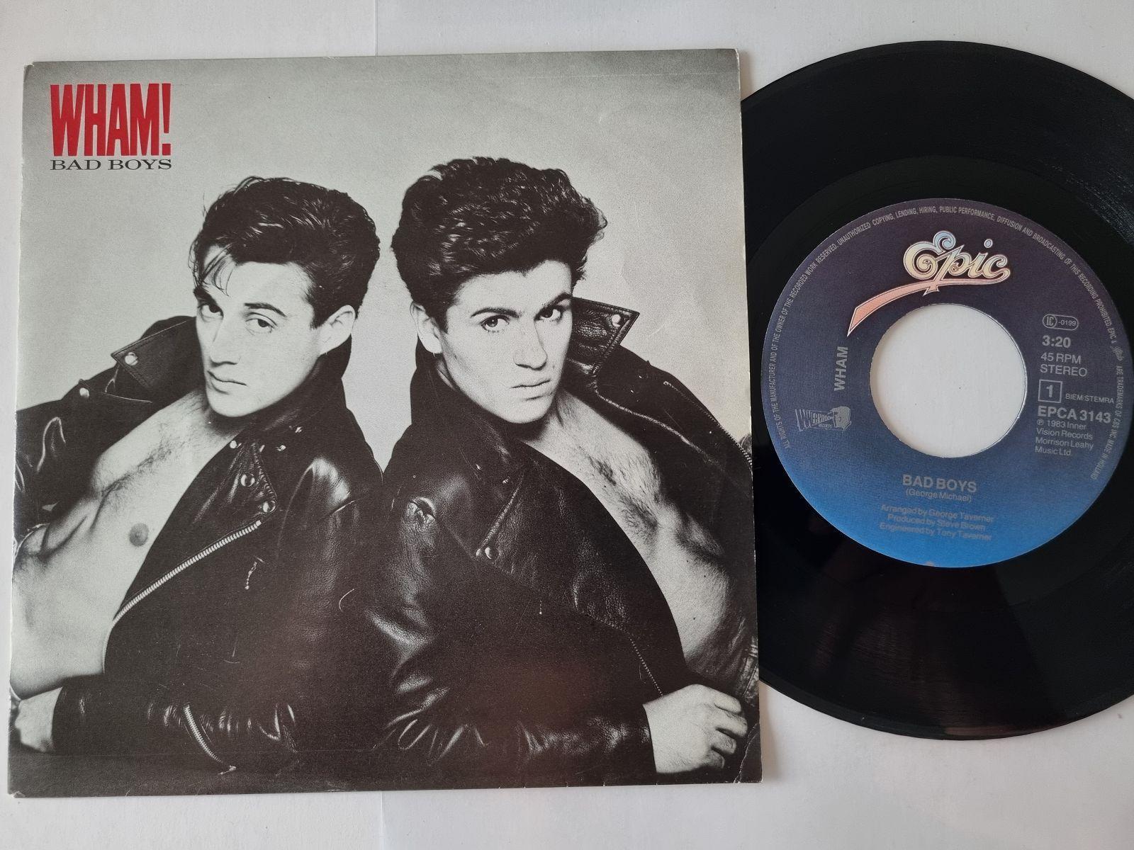 7"" Single Wham!/ George Michael - Bad boys Vinyl Holland
