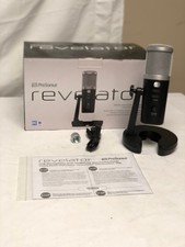 Presonus Revelator Black Loopback Stream Studio Live Processing Usb Microphone