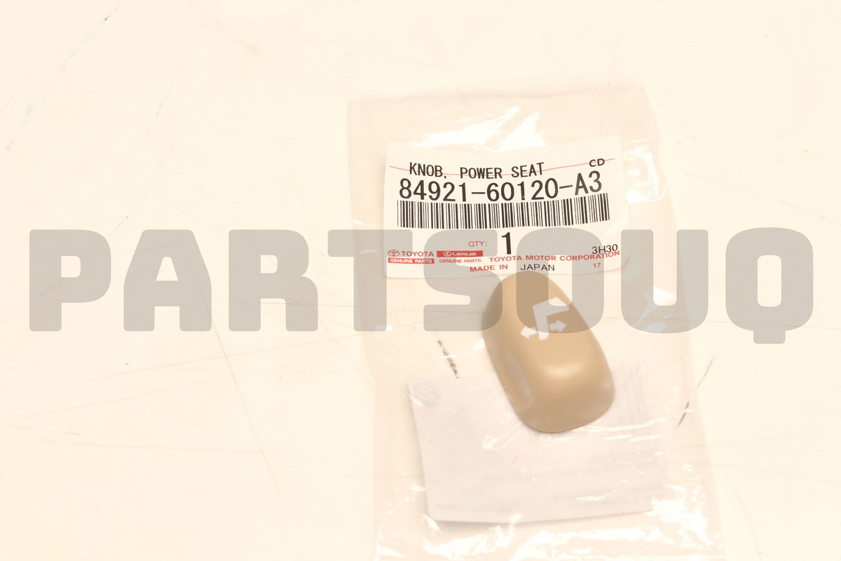 SAI 8492160120C0 Genuine Toyota KNOB, POWER SEAT SWITCH (FOR